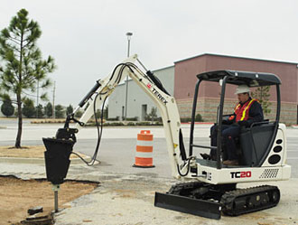 Terex TC20 (HR 2.0) Compact Crawler Excavator