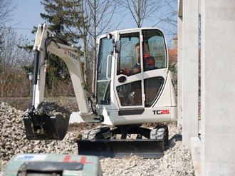 Terex TC25 Compact Crawler Excavator